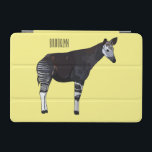 Okapi cartoon illustration iPad mini cover<br><div class="desc">Okapi cartoon illustration</div>