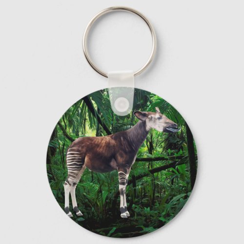 Okapi Keychain
