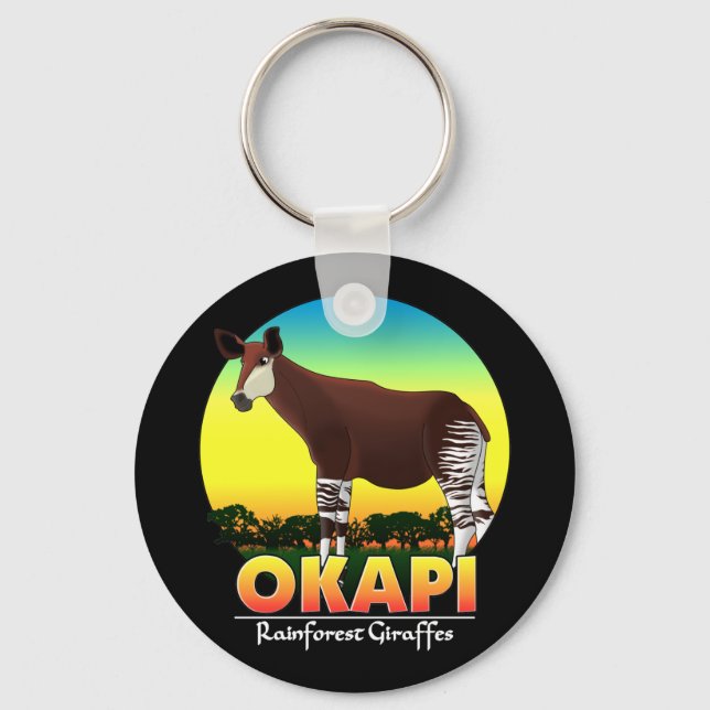 Okapi Keychain (Front)