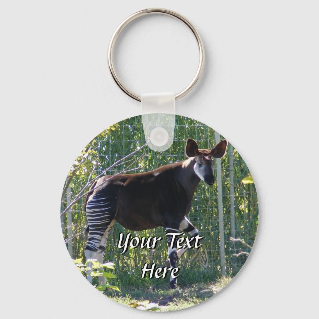 Okapi Keychain (Front)