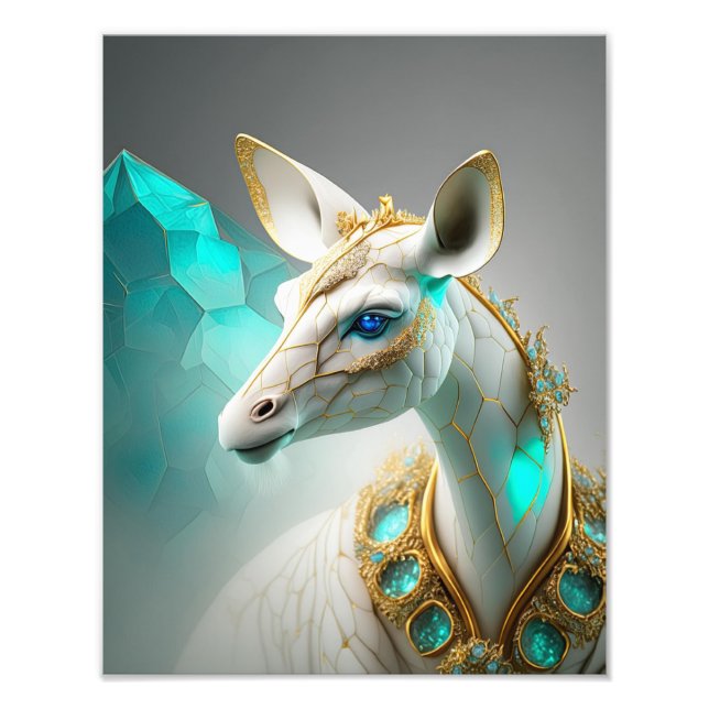 OKAPI MOTU Forrest Giraffe Island Lemuria Photo Print (Front)