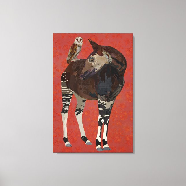 OKAPI & SUMMER OWL Canvas (Front)