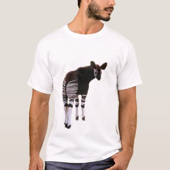 Okapi T-shirt by NotionsbyNique at Zazzle