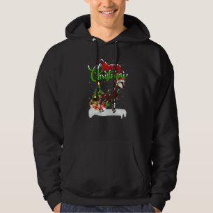Okapi  Xmas Decorations Santa Okapi Christmas Hoodie