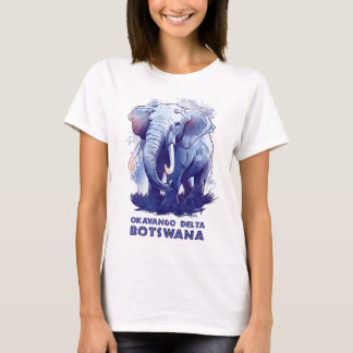 Okavango Delta, Botswana Safari National Park Game T-Shirt