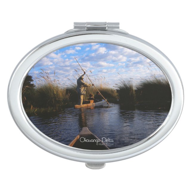 Okavango Delta Compact Mirror (Front)