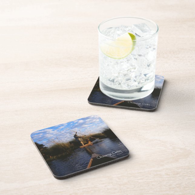 Okavango Delta Drink Coaster (Right Side)