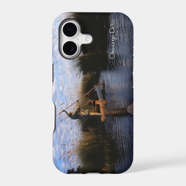 Okavango Delta Iphone Case (Back)