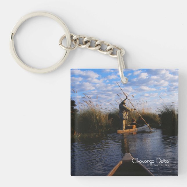 Okavango Delta Keychain (Front)