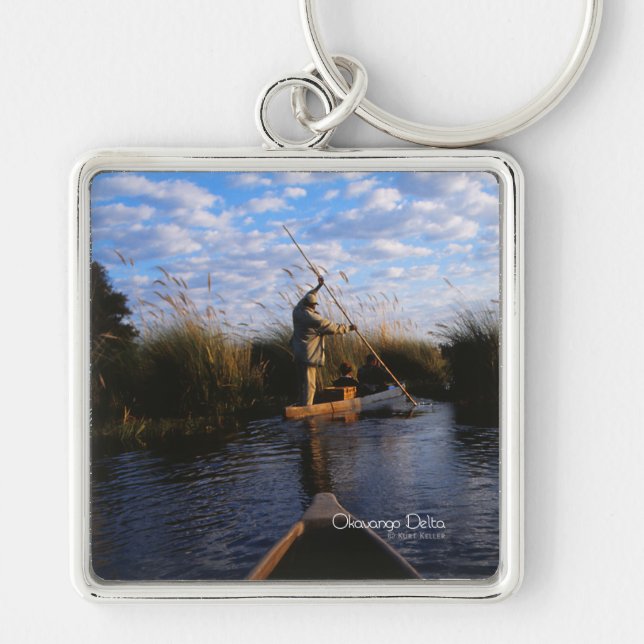 Okavango Delta Keychain (Front)