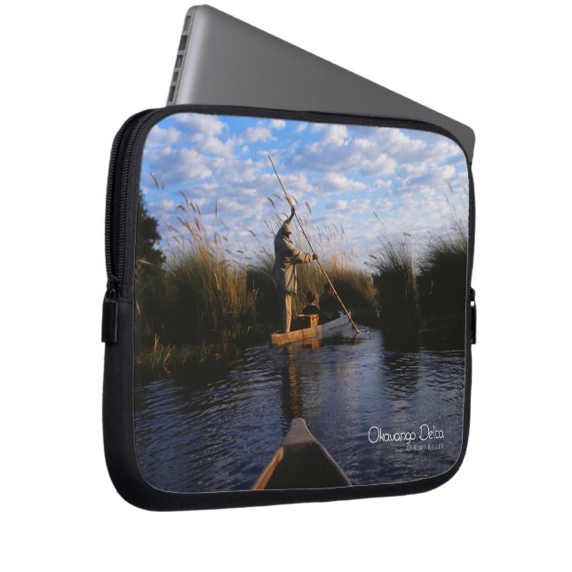 Okavango Delta Laptop Sleeve (Front Right)