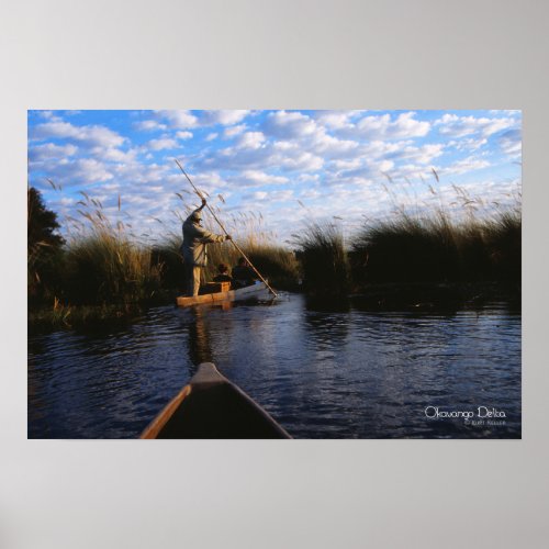 Okavango Delta Photo Poster