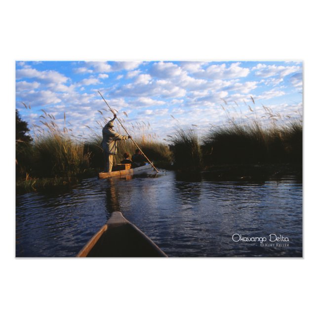 Okavango Delta Photo Print (Front)