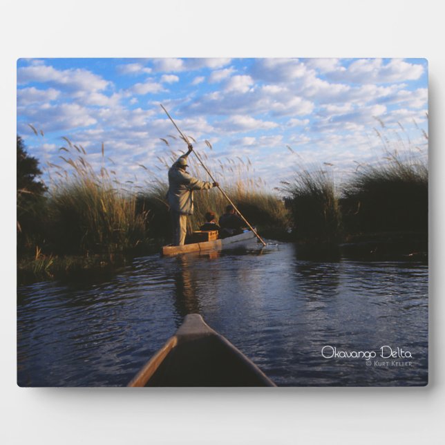 Okavango Delta Plaque (Front)