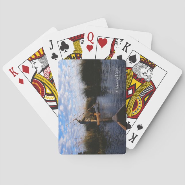 Okavango Delta Poker Cards (Back)