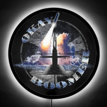 Okay Boomer Us Navy Nuclear Sub Force Led Sign by KDRDZINES at Zazzle