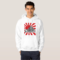 DRIFT JAPAN Rising Sun | Men's Premium Hoodie