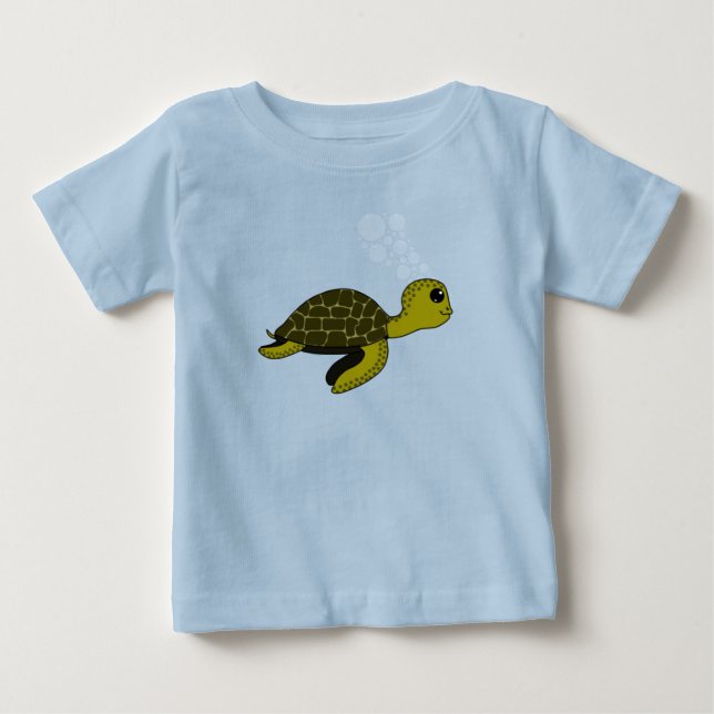 Okeanous the turtle baby T-Shirt (Front)