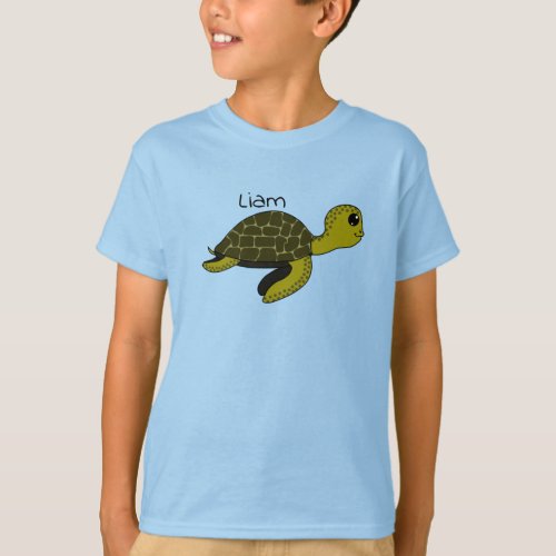 Okeanous the turtle T_Shirt