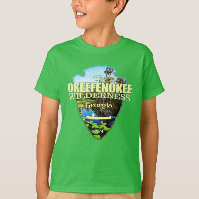 Okeefenokee WA (arrowhead) T-Shirt (Front)