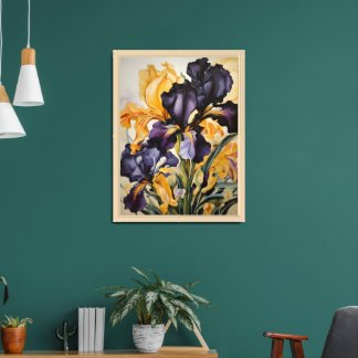 O'Keeffe's Floral Elegance Framed Art