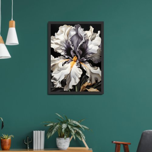 OKeeffes Floral Elegance Framed Art