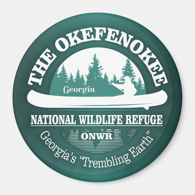 Okefenokee NWR (CT) Magnet (Front)
