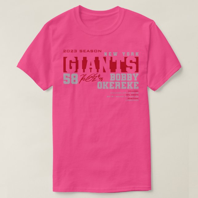 Okereke Giants 2023 T-Shirt (Design Front)
