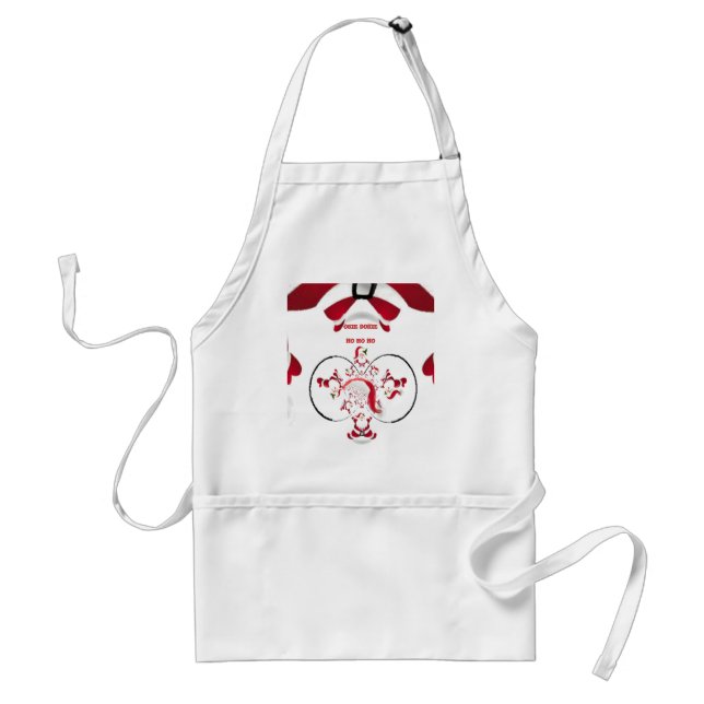 Oki Dokie Santa! Adult Apron (Front)