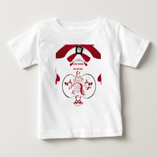 Oki Dokie Santa! Baby T-Shirt (Front)