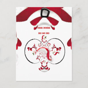 Oki Dokie Santa! Holiday Postcard