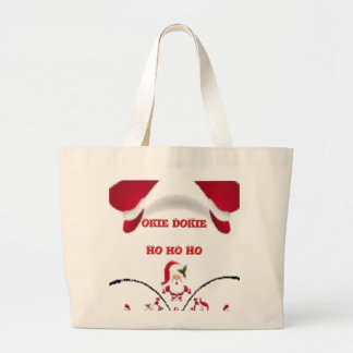 Oki Dokie Santa! Large Tote Bag