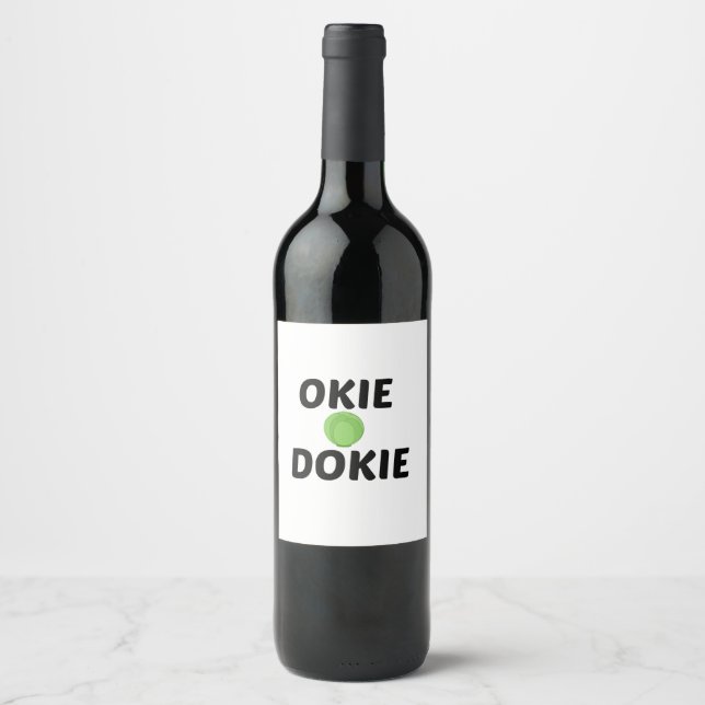OKIE DOKIE WINE LABEL (Front)