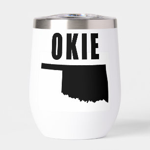 OKIE Oklahoma Thermal Wine Tumbler
