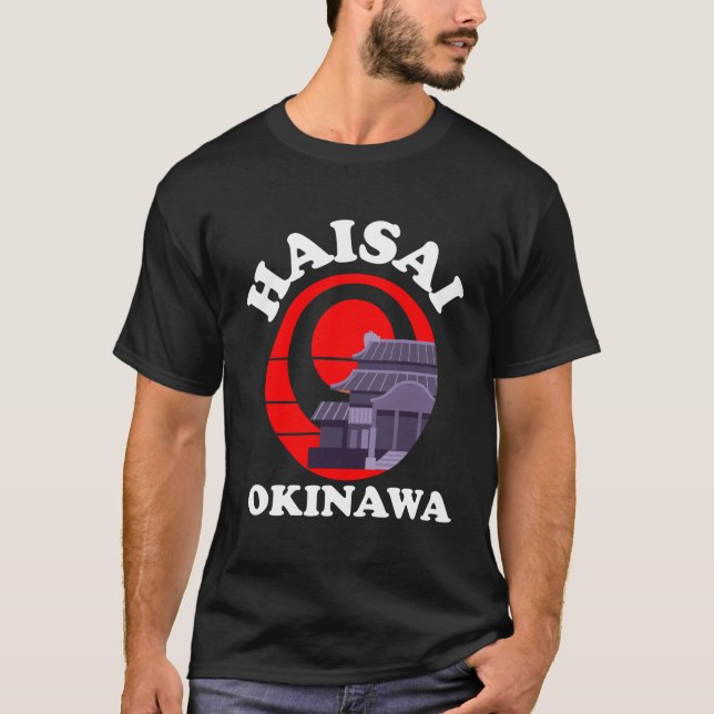 Okinawa Haisai Shuri Castle Men's T-Shirt (Front)