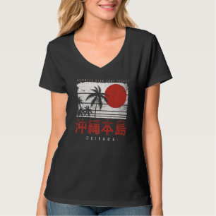 Okinawa Island Holiday Nihon Nippon Japon Retro Ja T-Shirt