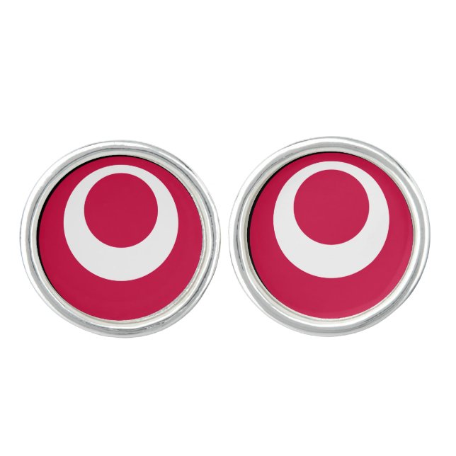 Okinawa, Japan Cufflinks (Front)