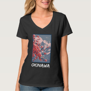 Okinawa Japan Sakura Cherry Blossom T-Shirt