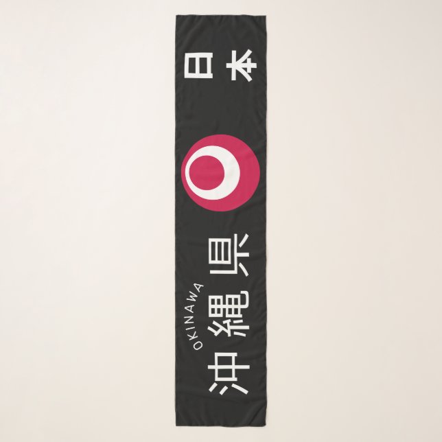 Okinawa, Japan Scarf (Front)