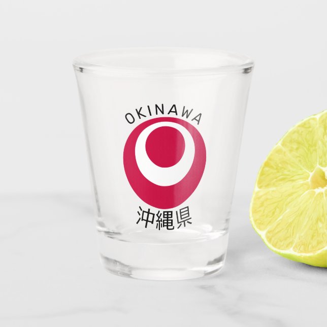 Okinawa, Japan Shot Glass (Front)