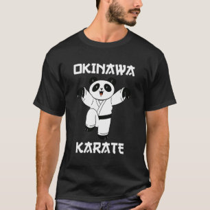 Okinawa Panda Karate Karate Japanese Mial T-Shirt