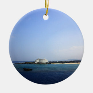 Okinawa Sea and Sky Ceramic Ornament
