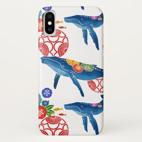 okinawan bingata style pattern art iPhone x case