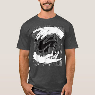 Okkult Witcher Hands Witches Tarot Gothic Witch Wi T-Shirt