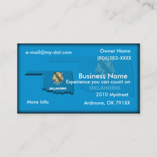 Oklahoma Business Card