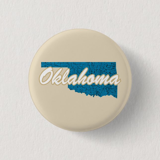 Oklahoma Button (Front)