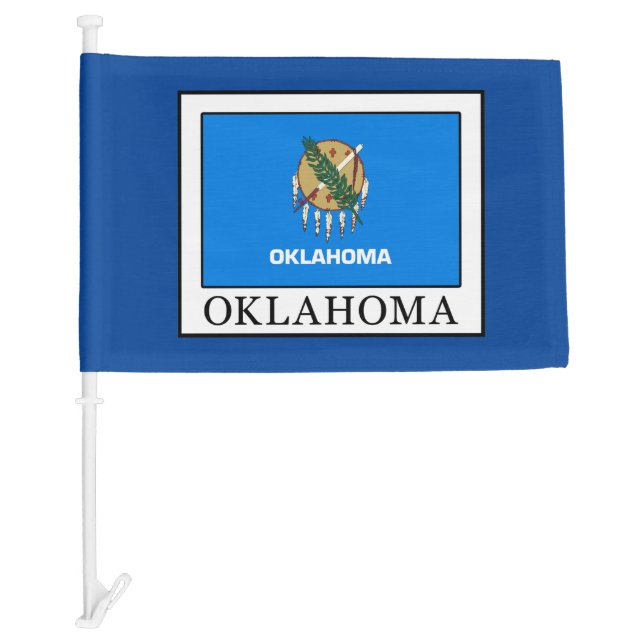 Oklahoma Car Flag (Front)