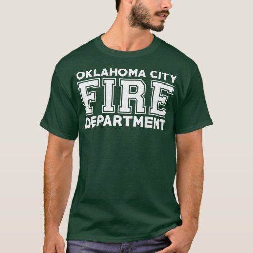 Oklahoma City Fire Rescue Department Firefighter T_Shirt