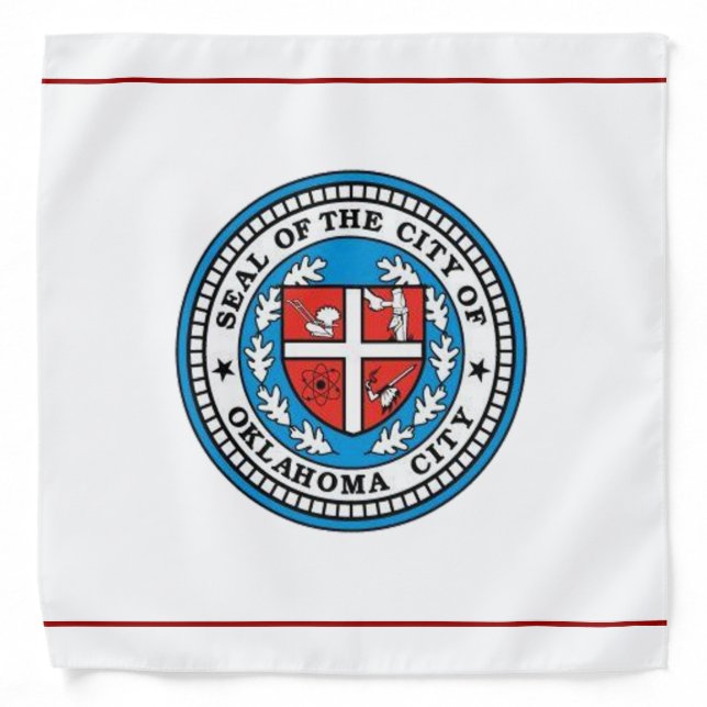 Oklahoma City flag Bandana (Front)