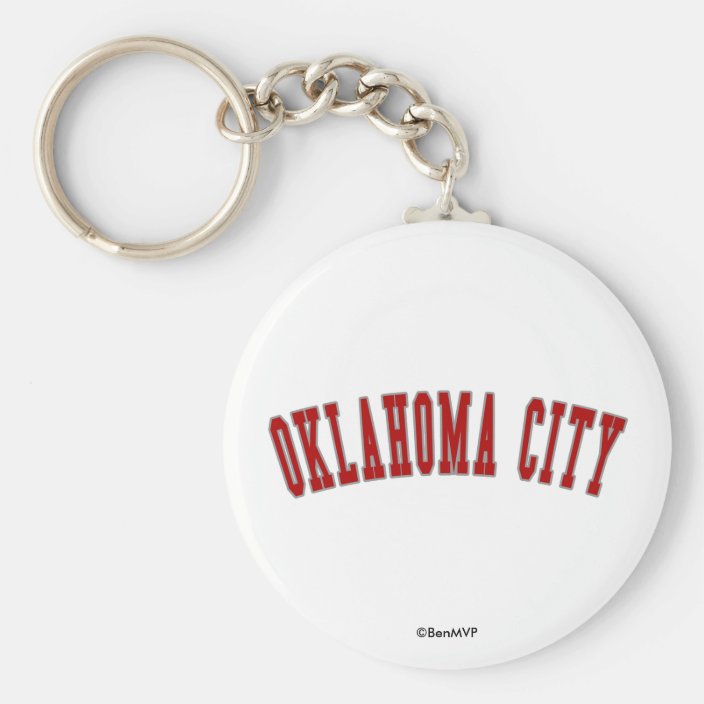Oklahoma City Key Chain
